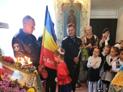 Воспитанников детского сада «Солнышко» посвятили в казаки