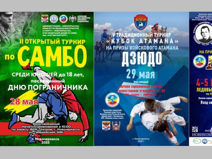 Жители Новочеркасска могут посетить три турнира по борьбе