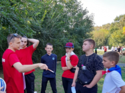 РДДМ «Движение Первых» провели квест-игру ЭкоГТО