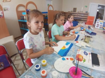 Мастер-класс «Закат на море»