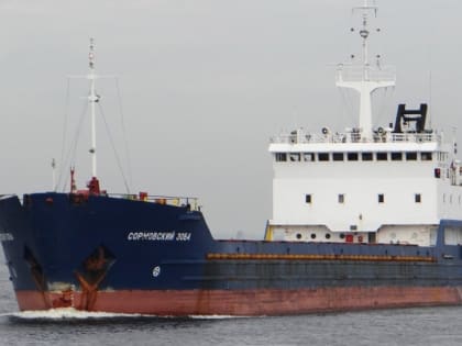 В теплоход из Петербурга попал снаряд в районе Таганрога утром 12 марта