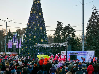 В Ростове на открытие городской елки выделили около 2,16 млн рублей в 2021 году