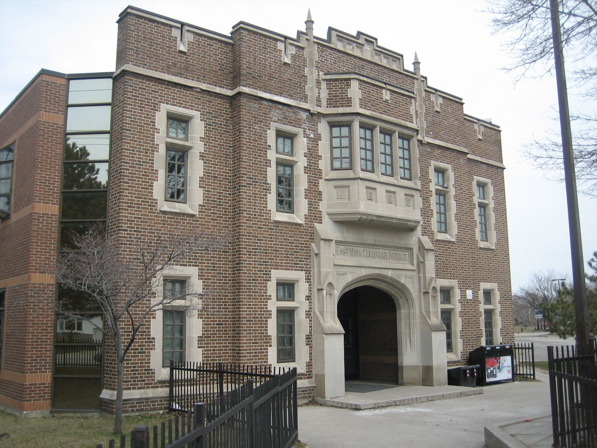 East York Collegiate Institute building 650 Cosburn Ave East York Toronto