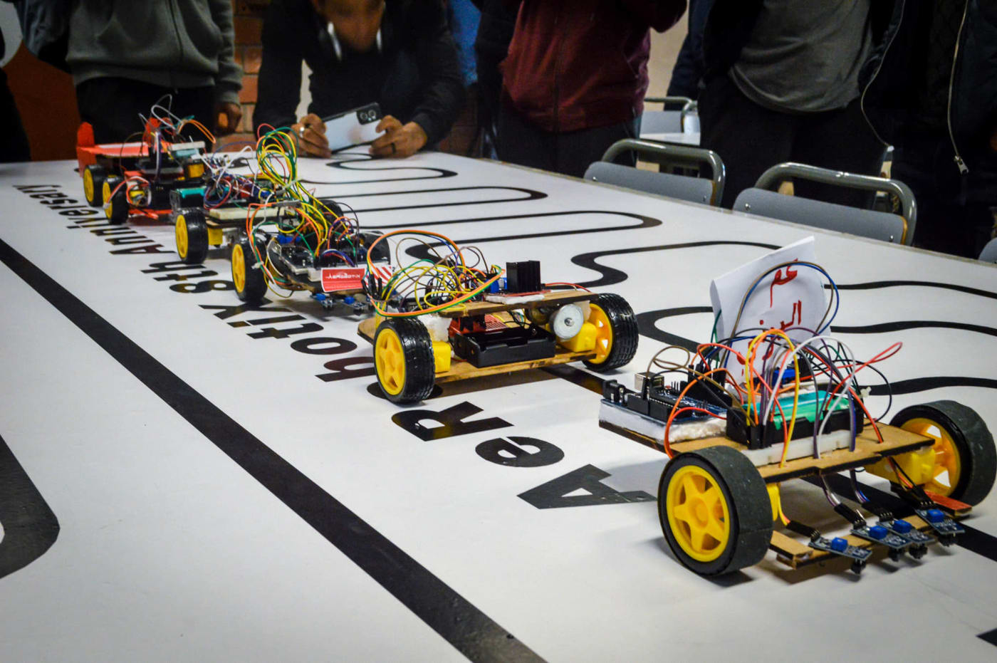 Robotics work at AeRobotiX