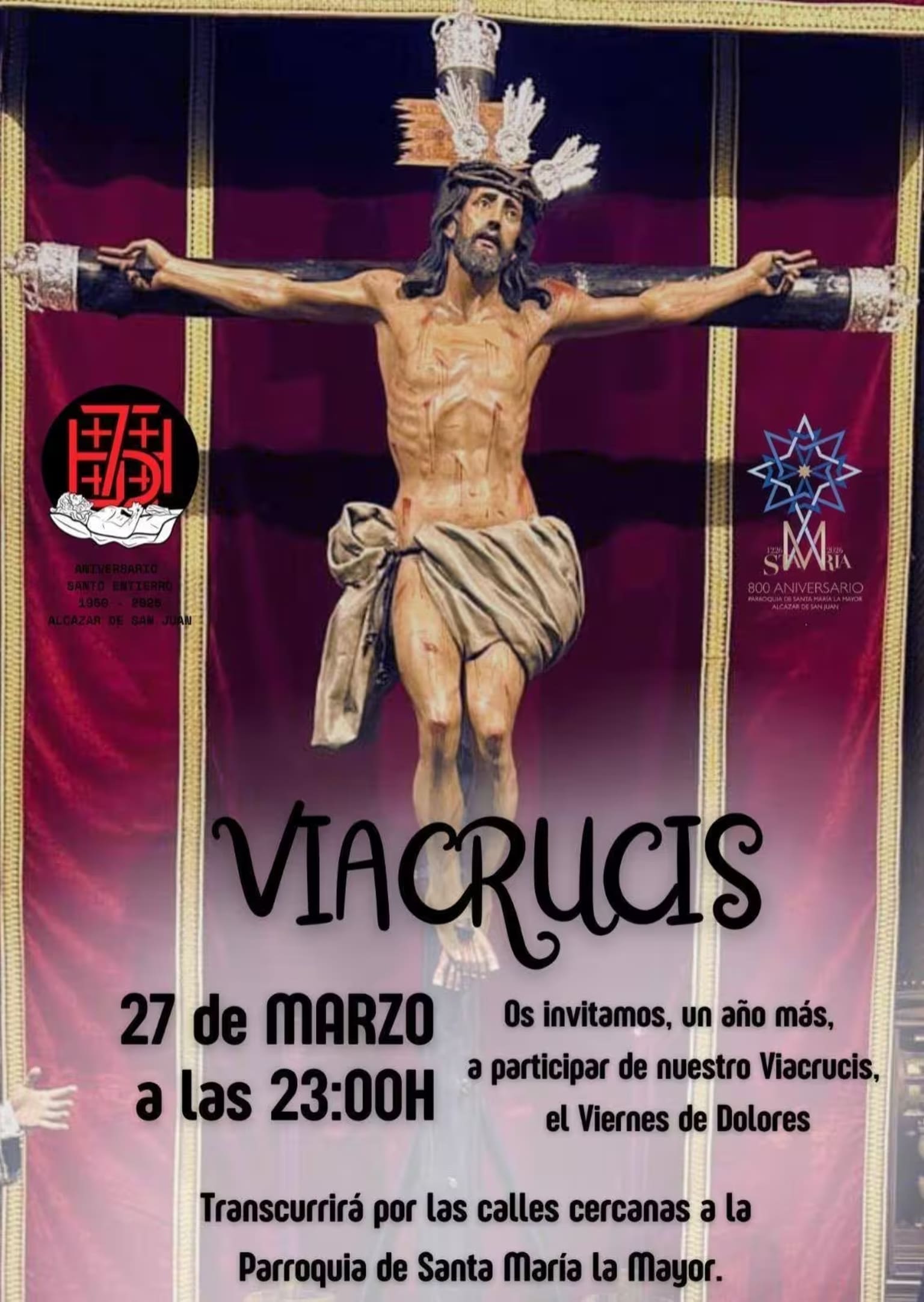 Viacrucis Viernes de Dolores