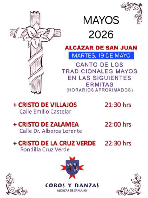 Imagen para Mayos a los Cristos Alcazareños