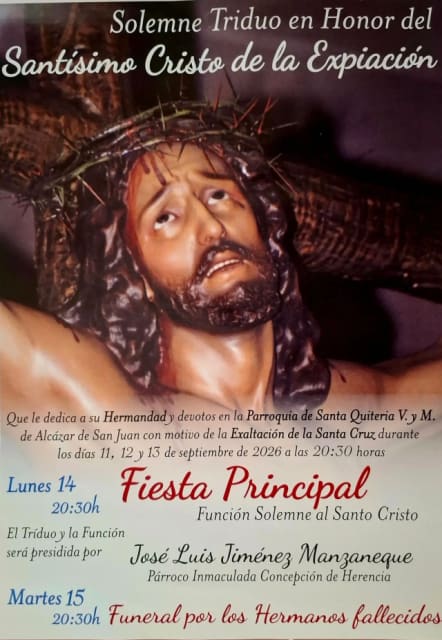 Imagen para Solemne Triduo en Honor del Santísimo Cristo de la Expiación