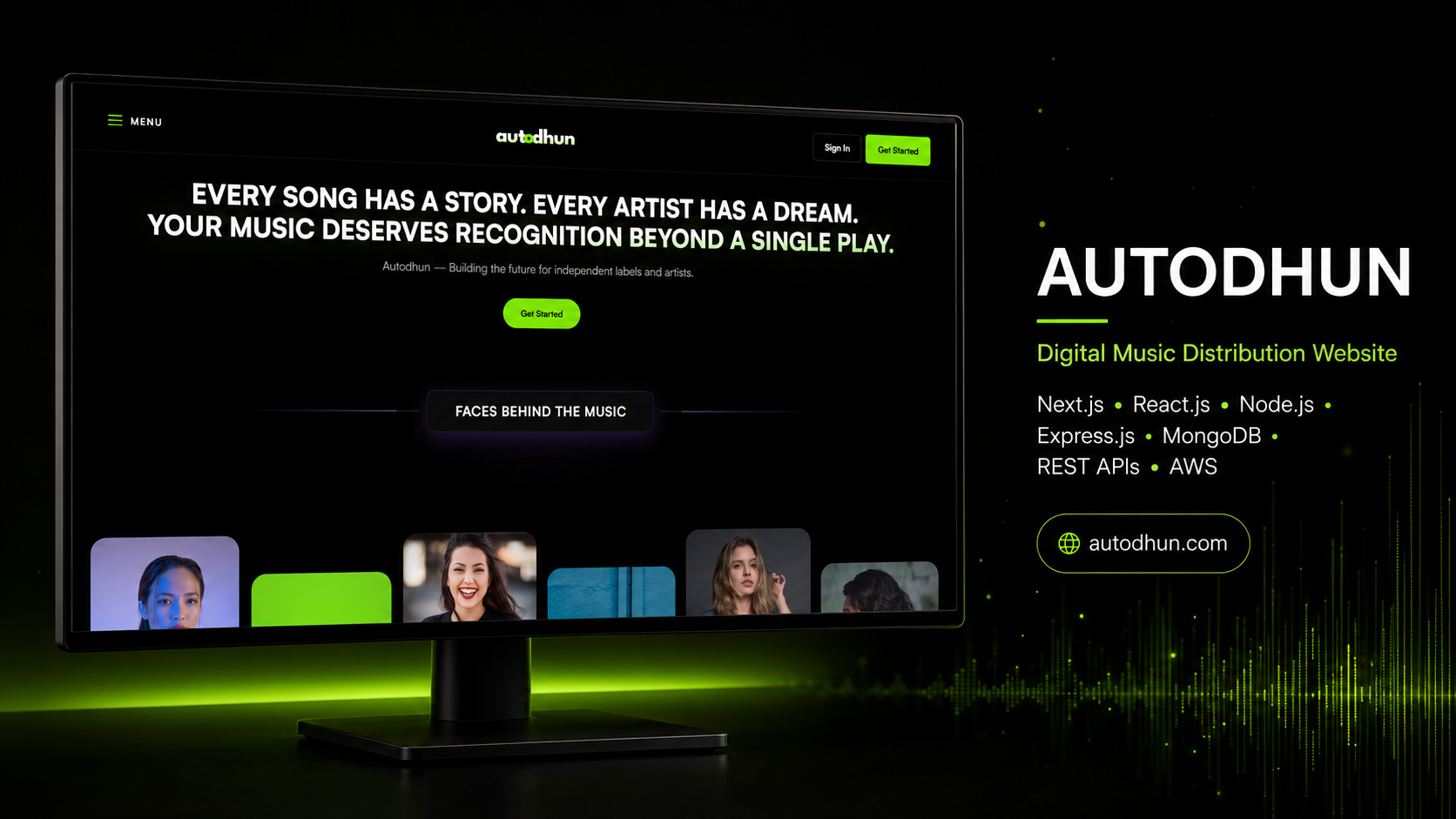 Autodhun (Music Publishing Platform)