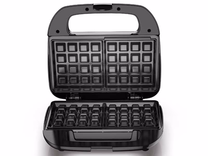 WAFLERA BLACK&DECKER CUADRADA CON PLANCHAS ANTIADHERENTES WM120B