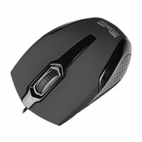 MOUSE ALÁMBRICO KLIP XTREME KMO-120 USB 1000 DPI NEGRO KMO-120BK