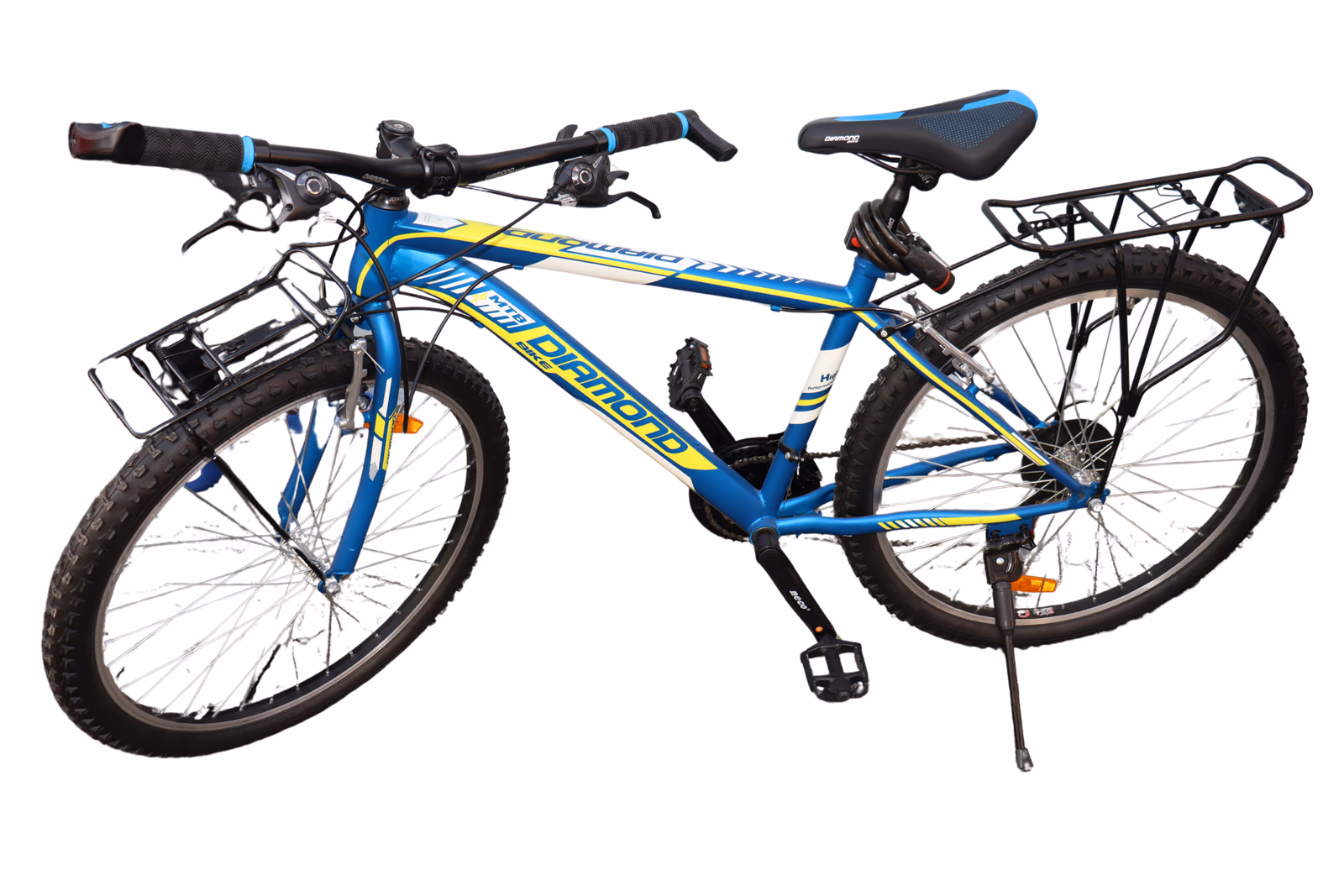 BICICLETA MTB NO. 26 DIAMOND VIRUS 21VEL PARRILLAS BL95