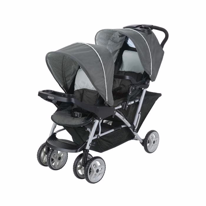 CARRUAJE DOBLE PARA BEBÉS Y NIÑOS DUGLIDER CLICK CONNECT