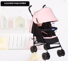 CARRUAJE PARA NIÑA LISA KID ERICK-SON ROSADO CB818PK