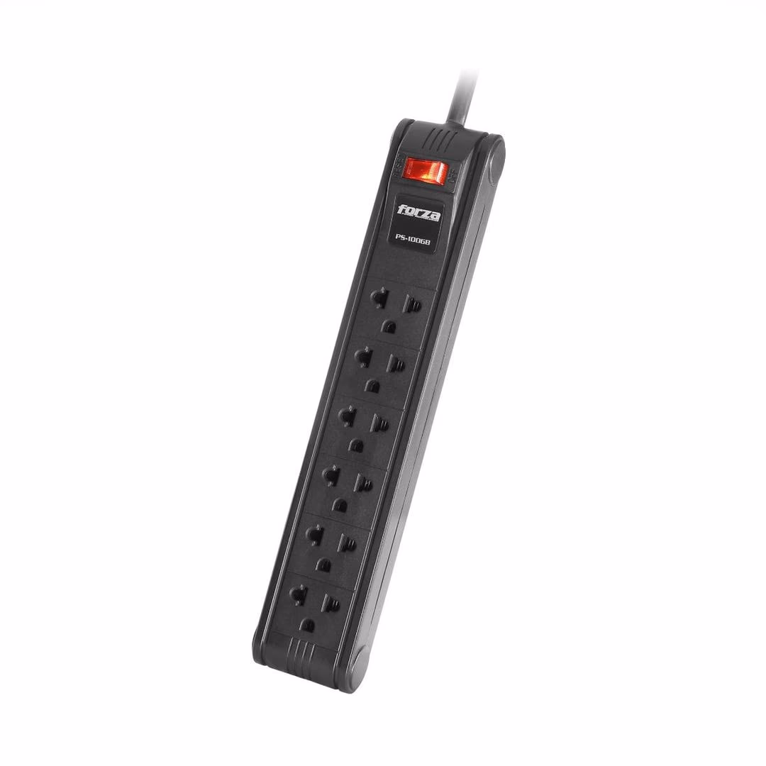 REGLETA PROTECCION DE VOLTAJE FORZA PS-1006B AU140FOR13