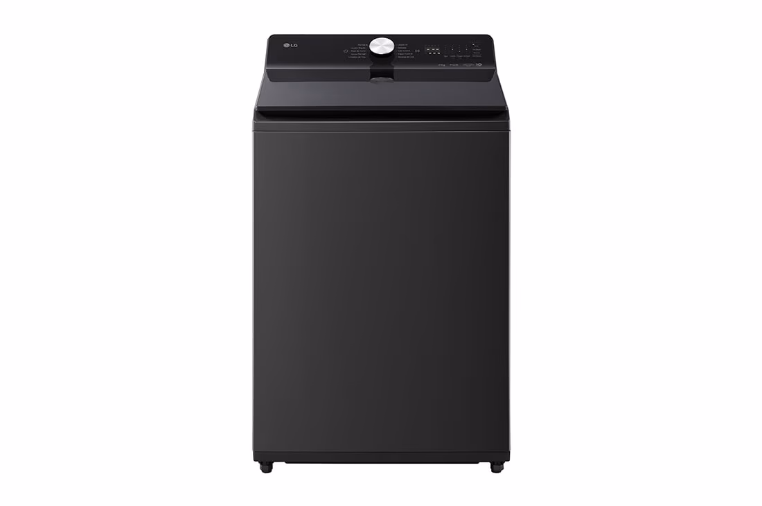 LAVADORA DE ROPA LG 48 LIBRAS NEGRA TRANSMISION DIRECTA WT22OBTX6