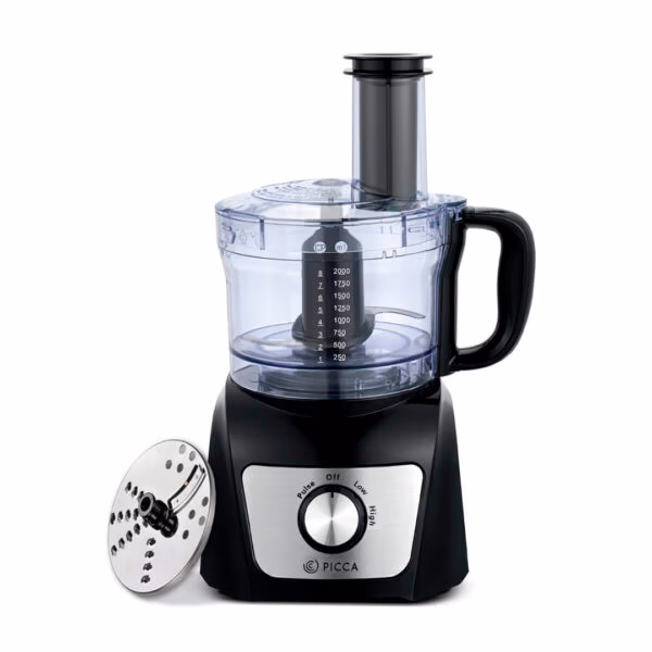 PROCESADOR DE PERILLA PICCA 8 TAZAS 500 WATTS PIFP08BN