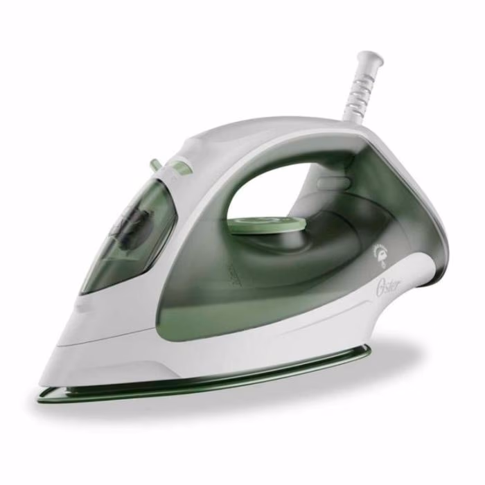PLANCHA OSTER A VAPOR CON SUELA ANTIADHERENTE VERDE GCSTBS3803-013