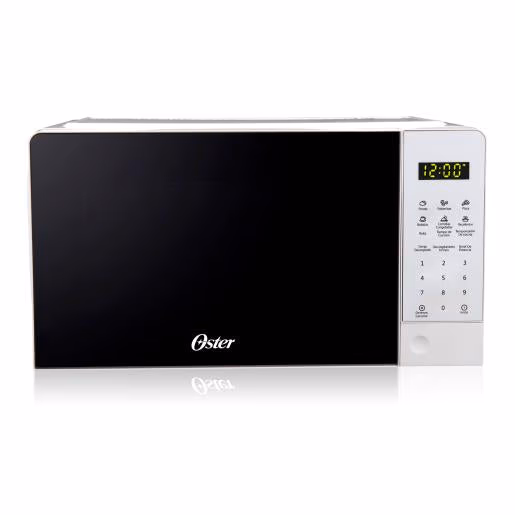 HORNO MICROONDAS OSTER DE 0,7 PIES CUBICOS BLANCO OGGE3701