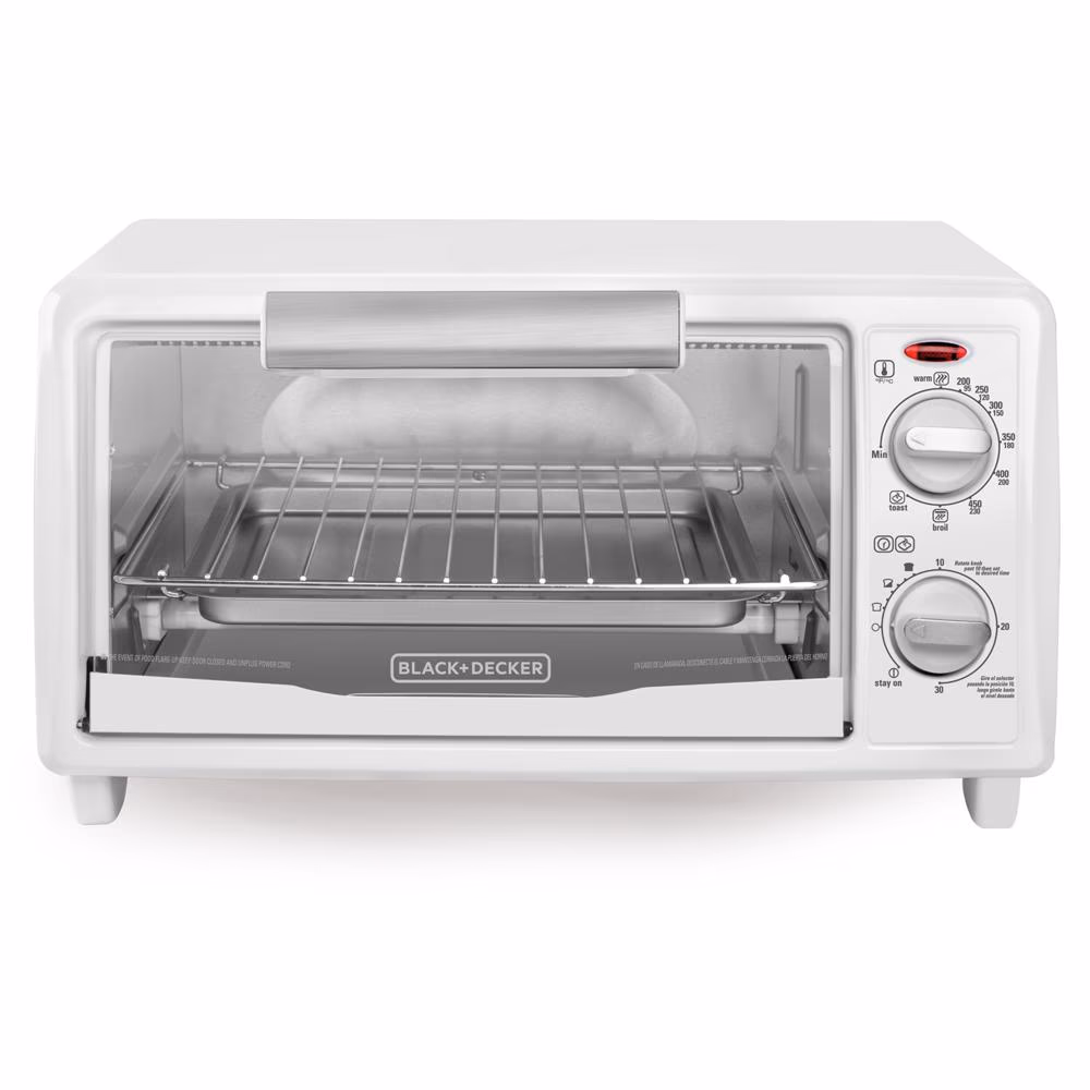 HORNO TOSTADOR BLACK&DECKER BLANCO TO1342W