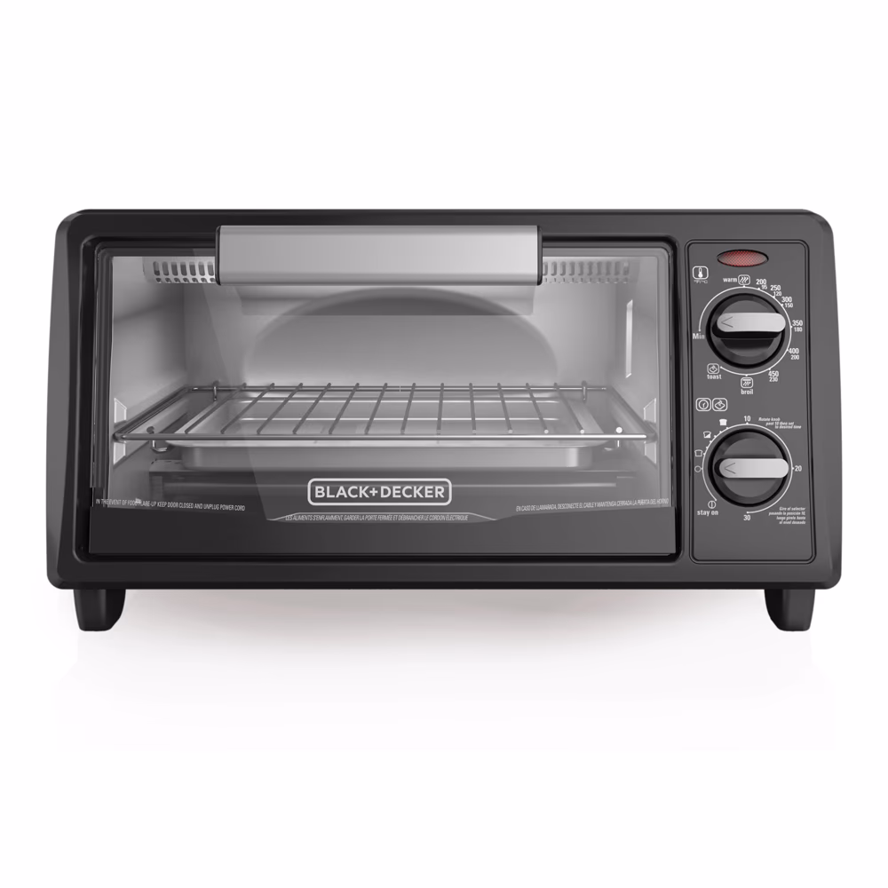 HORNO TOSTADOR BLACK&DECKER NEGRO TO1342B