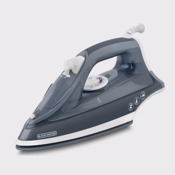 PLANCHA A VAPOR BLACK&DECKER TRUEGLIDE NEGRA IRBD300