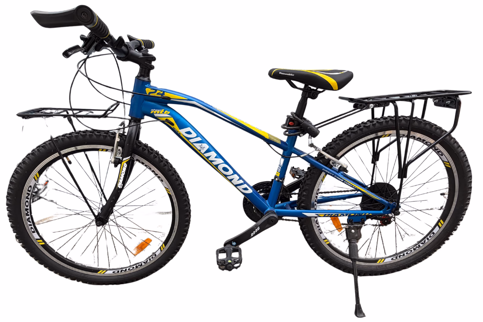 BICICLETA MTB NO. 24 DIAMOND VIRUS 21 VELOCIDADES CON PARRILLAS BL94