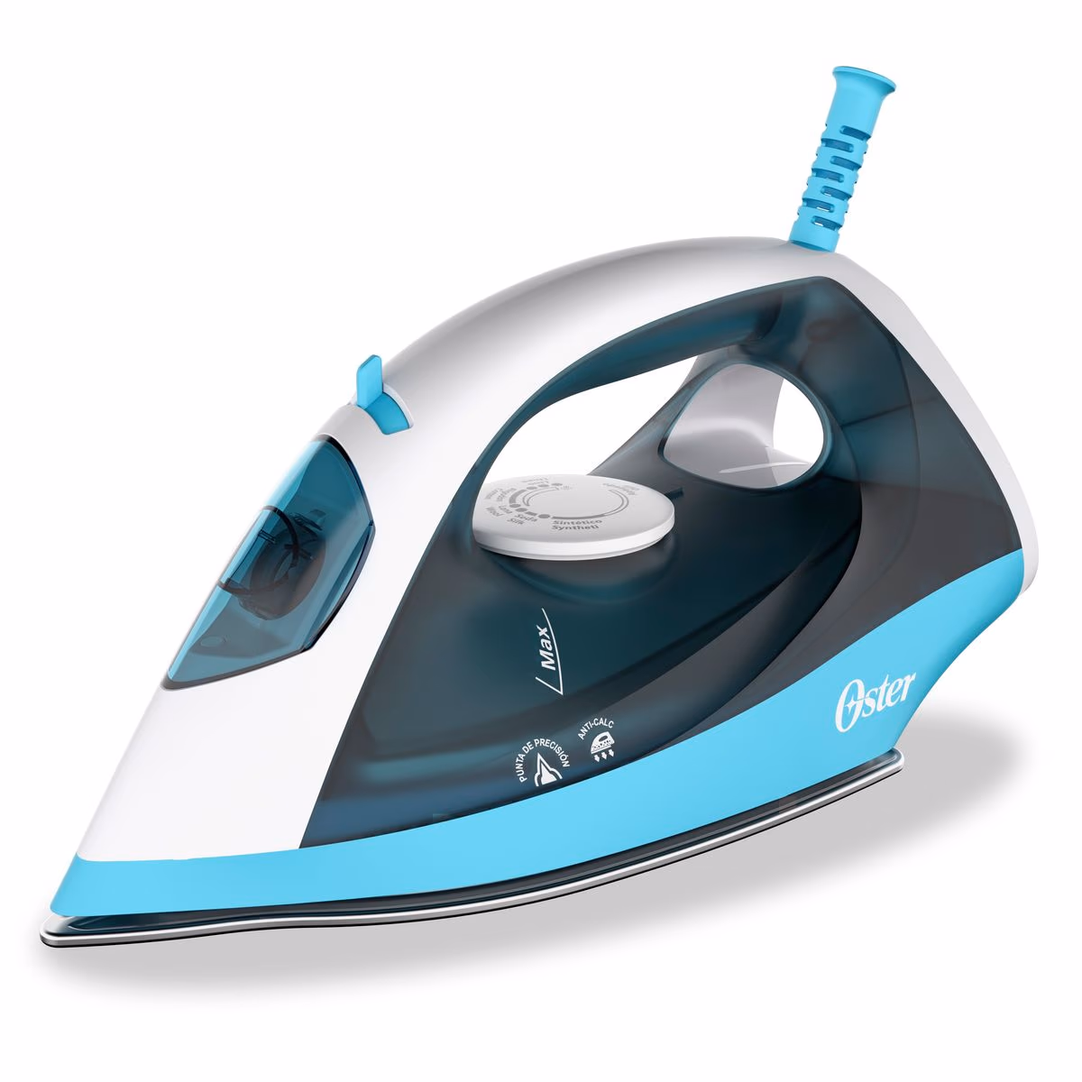 PLANCHA OSTER A VAPOR CON SUELA ANTIADHERENTE CELESTE GCSTBS6004-013