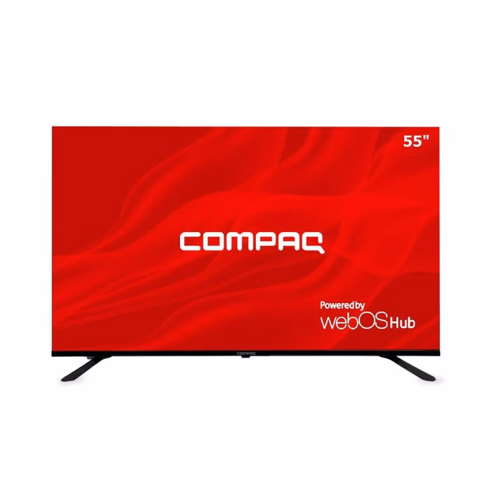 TELEVISOR COMPAQ 55’’ PULGADAS SMART UHD 4K WEB OS QWS55UHD
