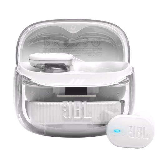 AUDIFONOS JBL TUNE BUDS 2 BLUETOOTH GHOST WHITE JBLTBUDS2GWHTAM