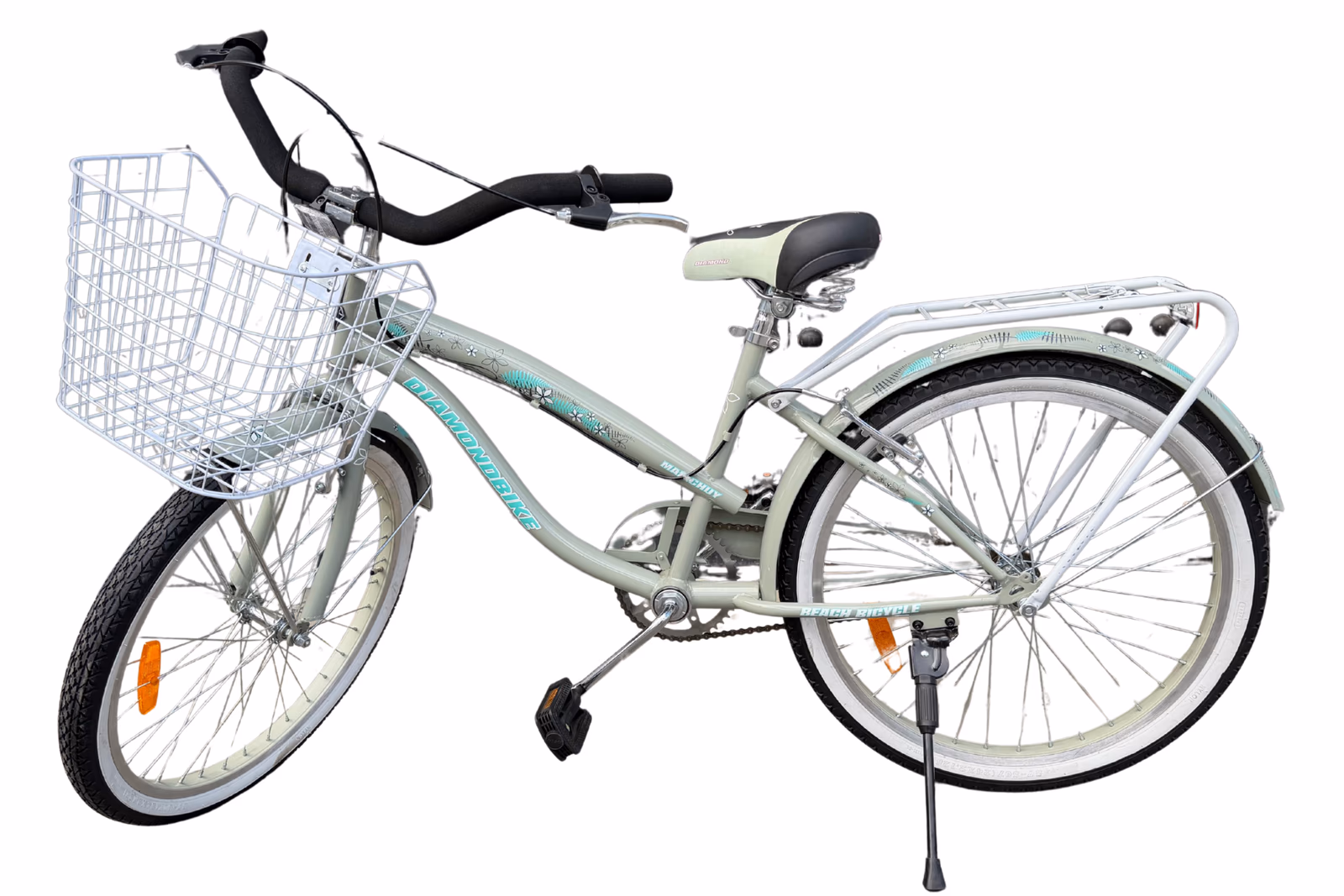 BICICLETA PLAYERA DIAMOND NO. 24 MARICHUY CON PARRILLA Y LODERA BL05