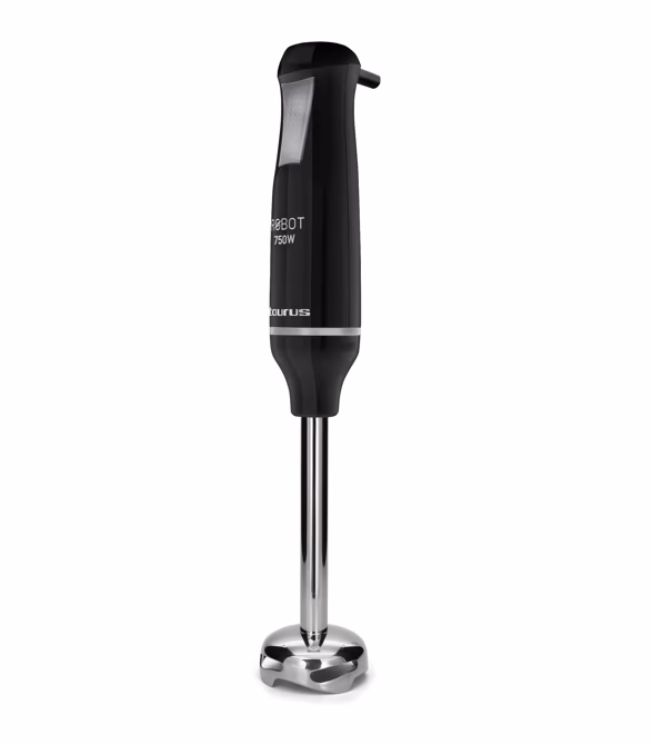 BATIDORA DE INMERSIÓN CON ACCESORIOS TAURUS ROBOT750 INOX.