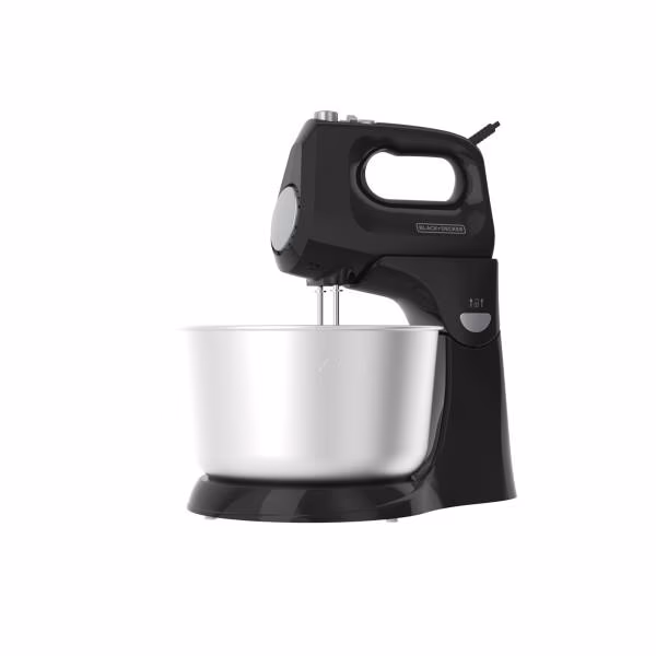 BATIDORA BLACK&DECKER 2 EN 1 MANUAL Y TAZON DE 250 W NEGRO MX9125-1BDLA