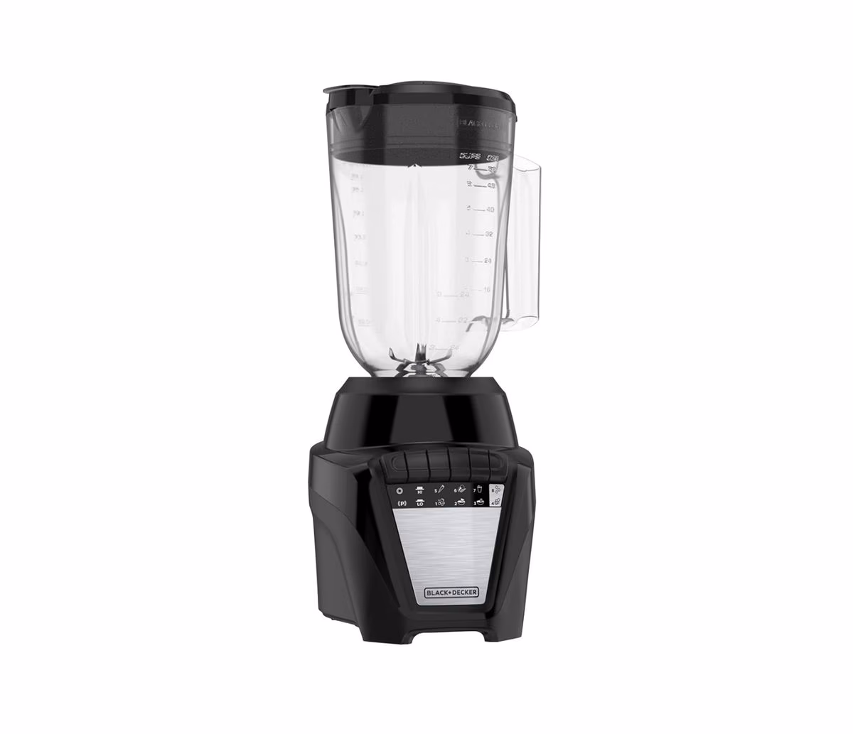 LICUADORA BLACK&DECKER 8 VEL. CONTROL DE PUSLO VASO DE PLASTICO NEGRO BL0877-1BDLA