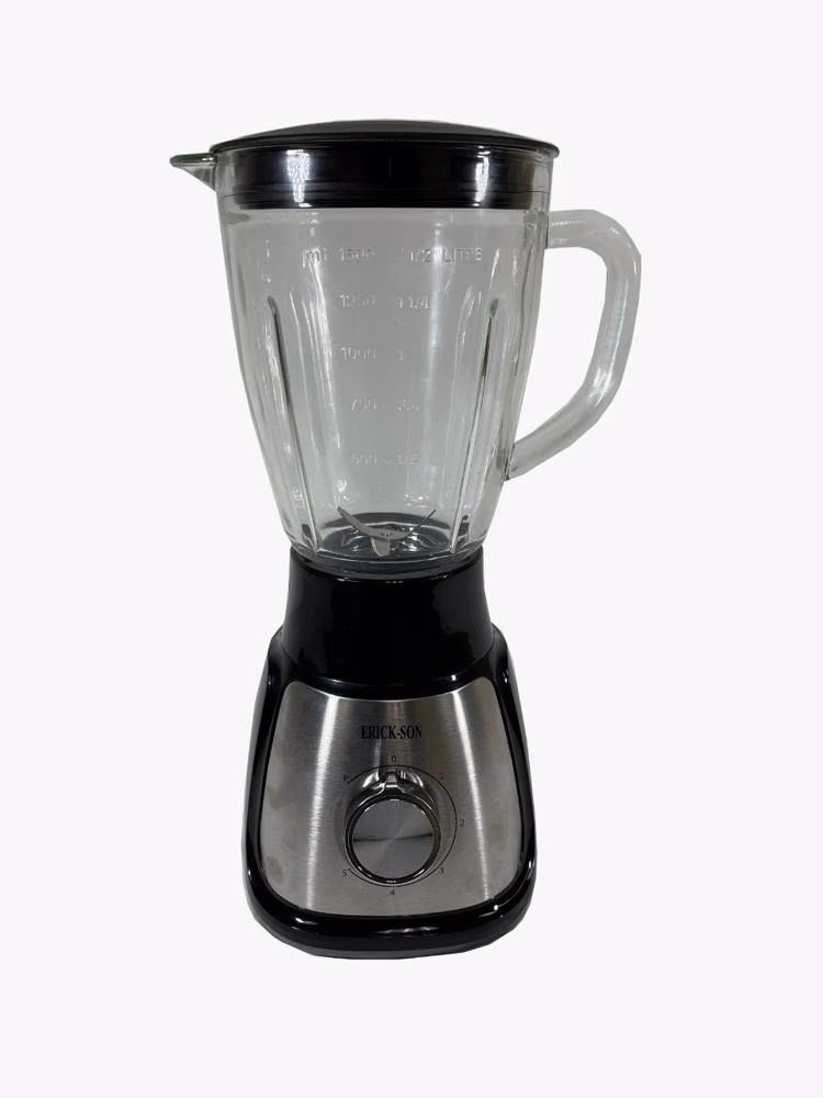 LICUADORA ERICK-SON 5 VELOCIDADES VASO DE VIDRIO LIE1055BK