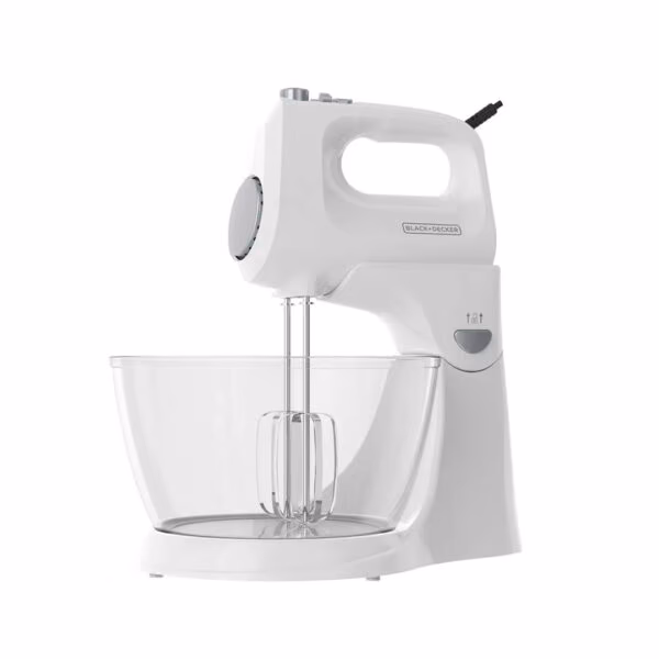 BATIDORA BLACK&DECKER 2 EN 1 MANUAL Y DE TAZÓN DE 250W BLANCA MX9125-0WDLA
