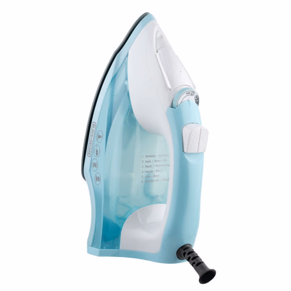 PLANCHA A VAPOR BLACK&DECKER SUELA TRUEGLIDE CELESTE IR1845