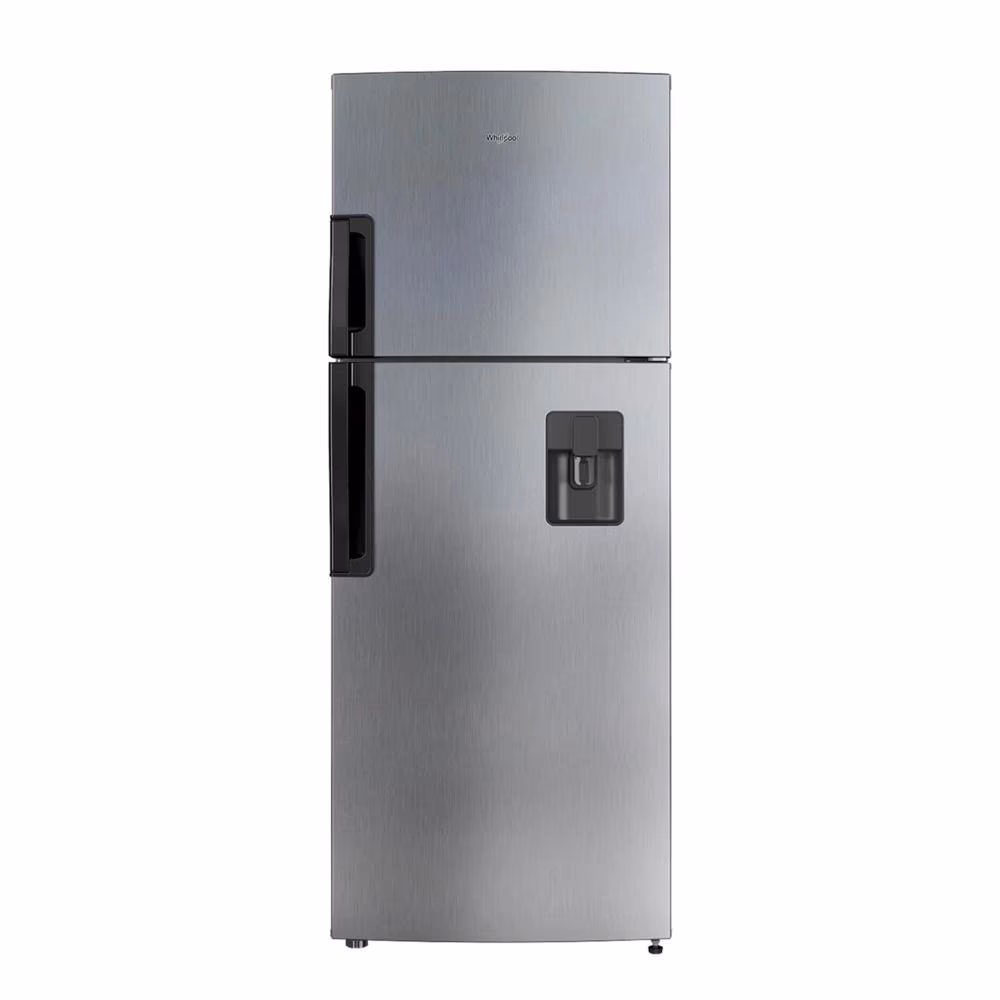 REFRIGERADOR WHIRLPOOL 9 PIES TOP MOUNT CON DISPENSADOR GRIS WRW25CKTWW