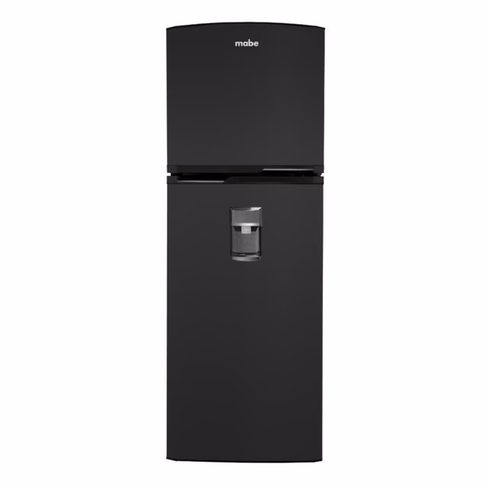 REFRIGERADORA MABE 10' PIES TOP MOUNT CON DISPENSADOR PIES NEGRO MATE RMA250PJNG