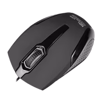 MOUSE ALÁMBRICO KLIP XTREME KMO-120 USB 1000 DPI NEGRO KMO-120BK
