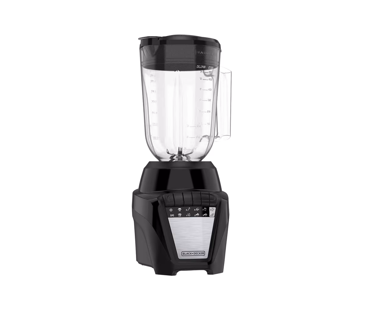 LICUADORA BLACK&DECKER 8 VEL. CONTROL DE PUSLO VASO DE PLASTICO NEGRO BL0877-1BDLA