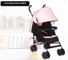 CARRUAJE PARA NIÑA LISA KID ERICK-SON ROSADO CB818PK
