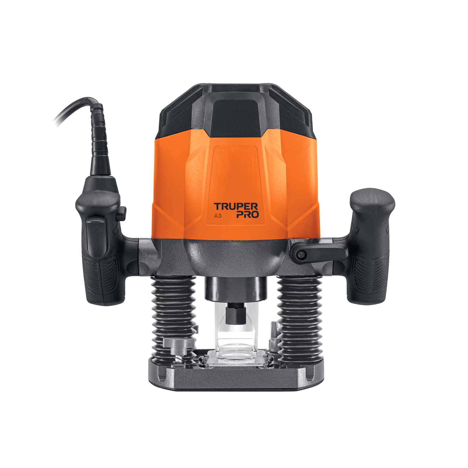 Router (Rebajadora) 1200W, 1-3/4 HP, TRUPER PRO ROU-A3