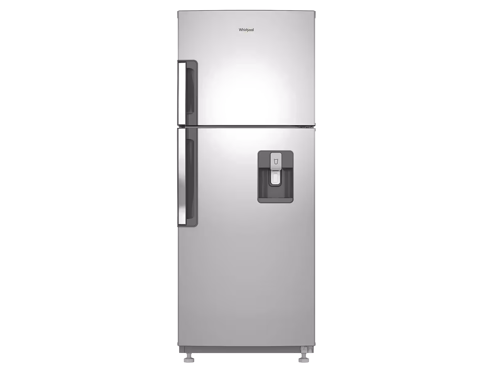 REFRIGERADOR WHIRLPOOL 9 PIES TOP MOUNT CON DISPENSADOR GRIS WRW25DKTWW