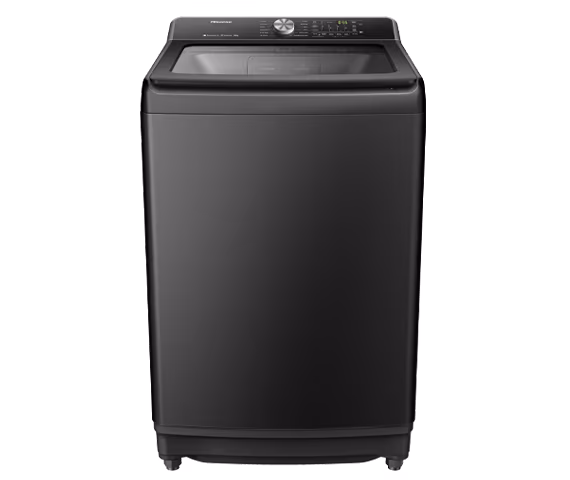 LAVADORA DE ROPA HISENSE DE 50 LBS CON PANEL DIGITAL, INVERTER, WIFI, NEGRO WT5T2325DB