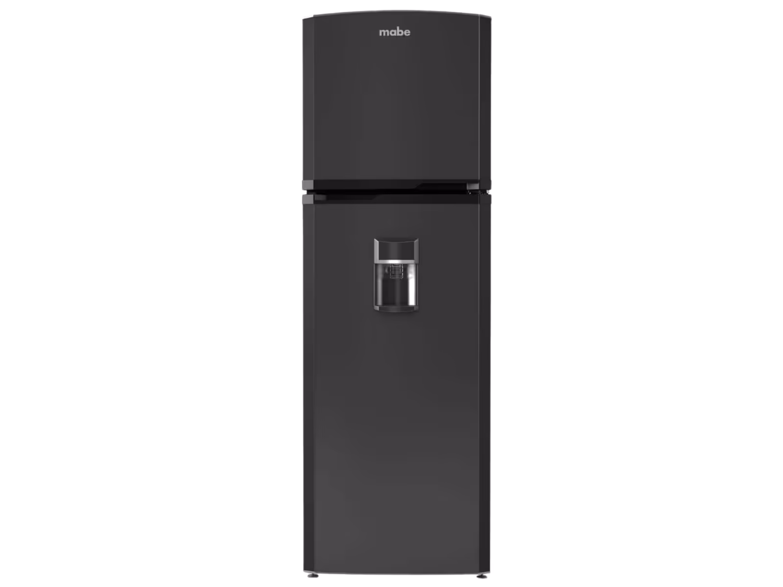 REFRIGERADORA MABE 10' PIES TOP MOUNT CON DISPENSADOR PIES NEGRO MATE RMA1250PJCAG