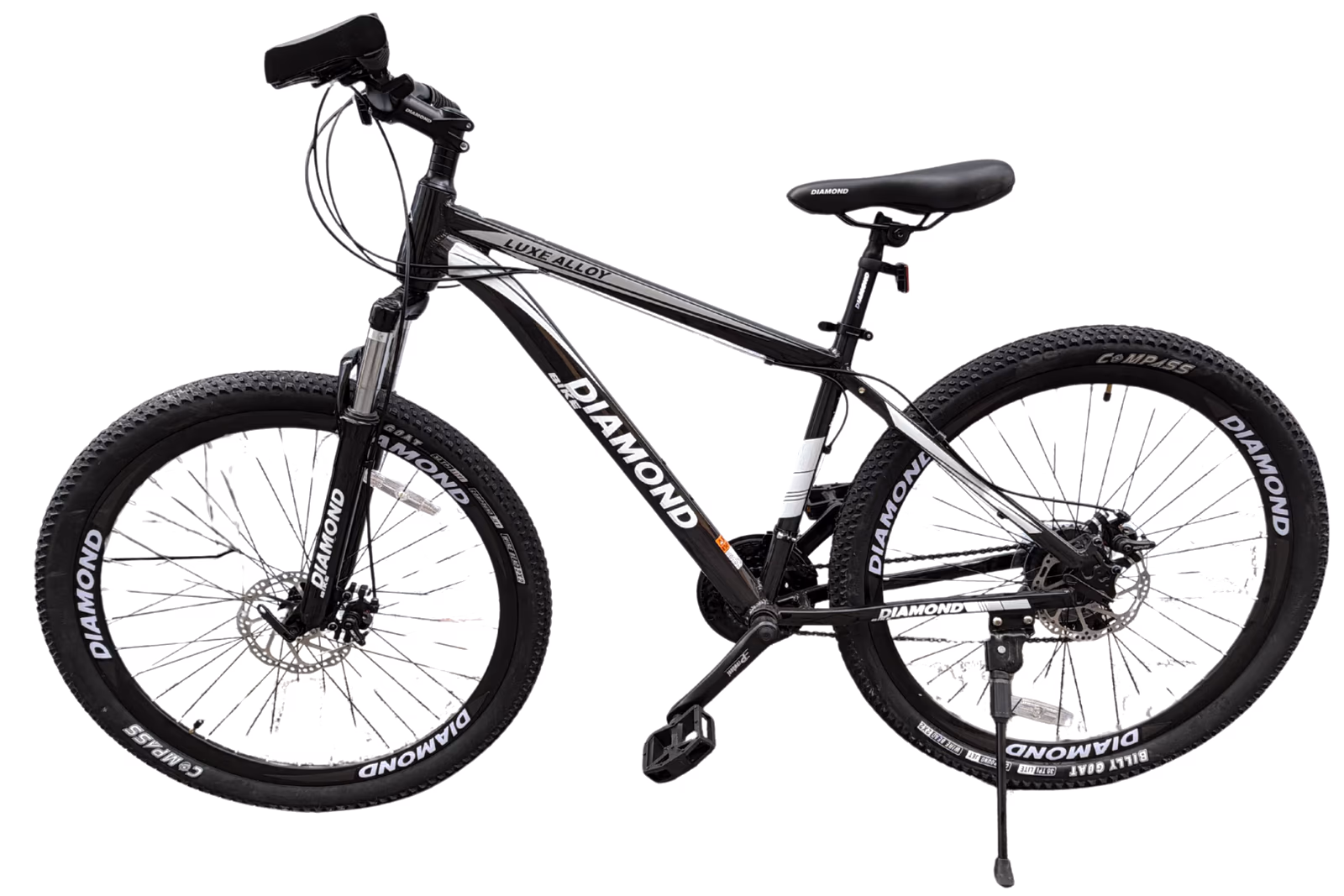 BICICLETA MTB NO. 27.5 DIAMOND ALLOY 24 SPEED CON CACHOS BS058