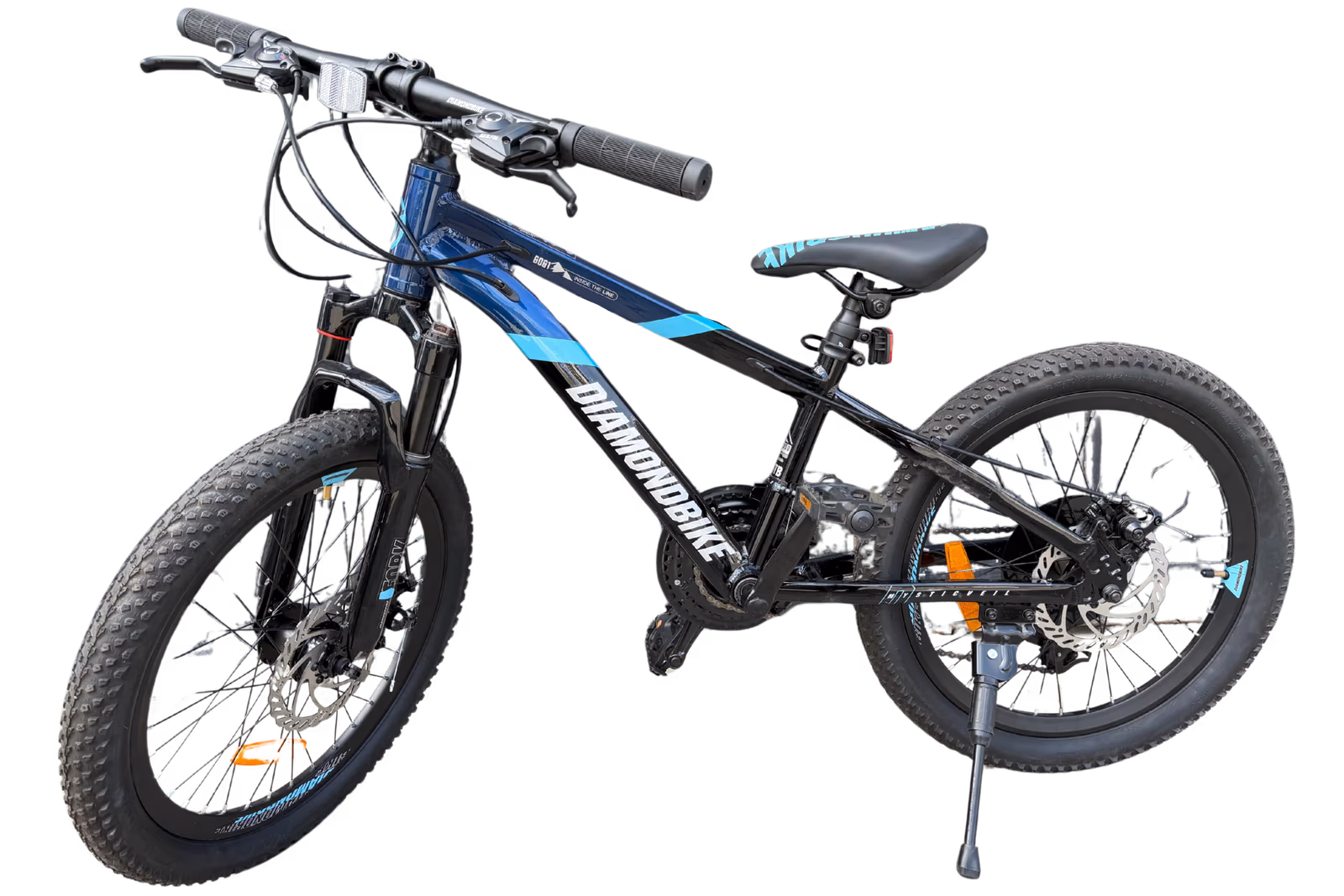 BICICLETA NO. 20 DIAMONDBIKE ALLOY 21SPEED FRENO DOBLE SUSPENSION DELANTERA BL186