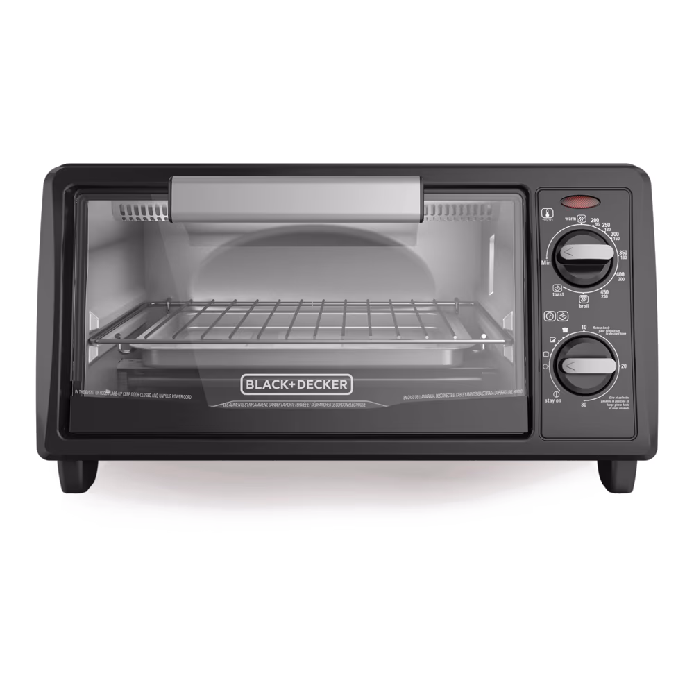 HORNO TOSTADOR BLACK&DECKER NEGRO TO1342B