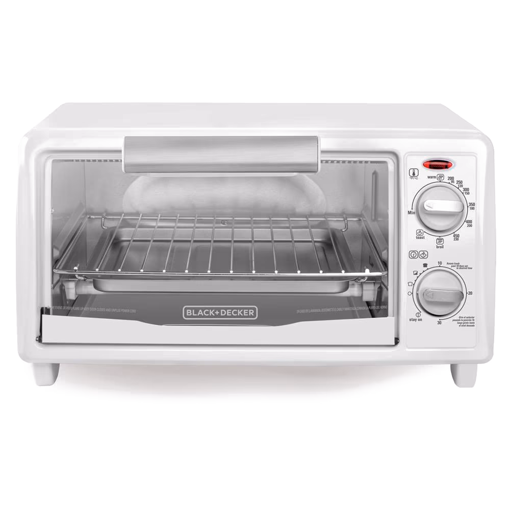 HORNO TOSTADOR BLACK&DECKER BLANCO TO1342W