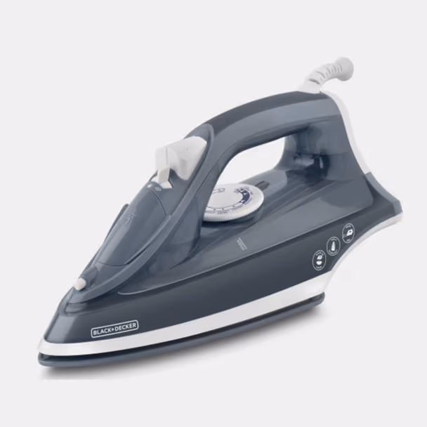 PLANCHA A VAPOR BLACK&DECKER TRUEGLIDE NEGRA IRBD300